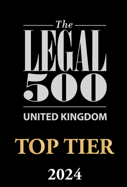 Legal 500 Top Tier 2024