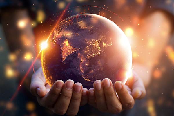 Globe de la position dominante