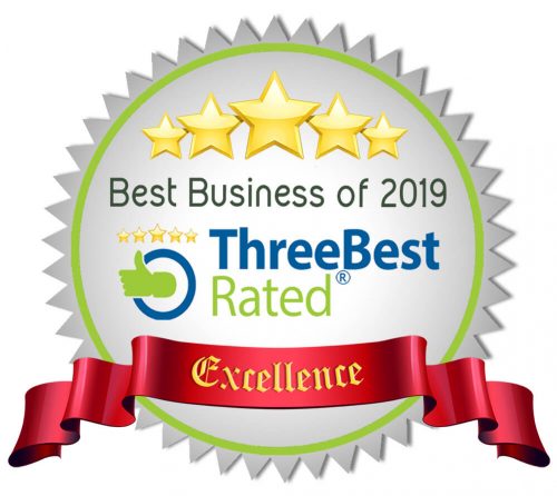 Les trois meilleurs lauréats du prix d'excellence 2019