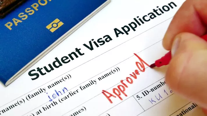 Solicitud de visa de estudiante