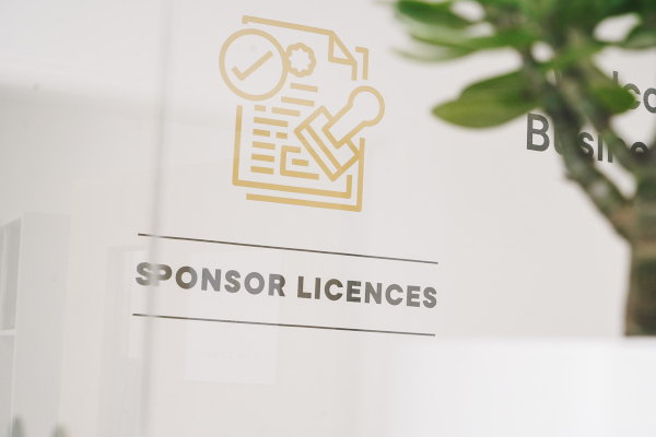 OTB Sponsor Licence Sign