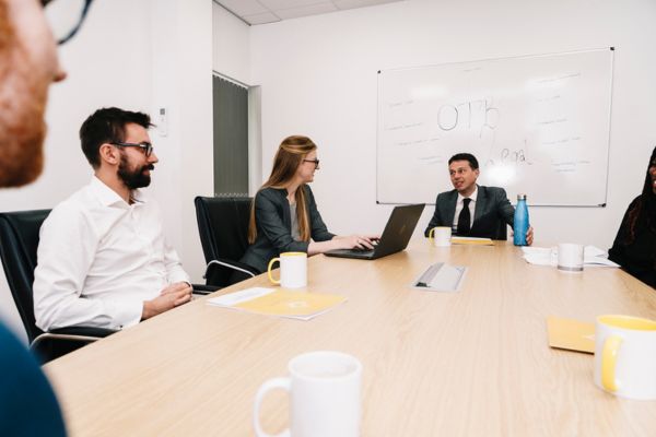 OTB Team In A Meeting