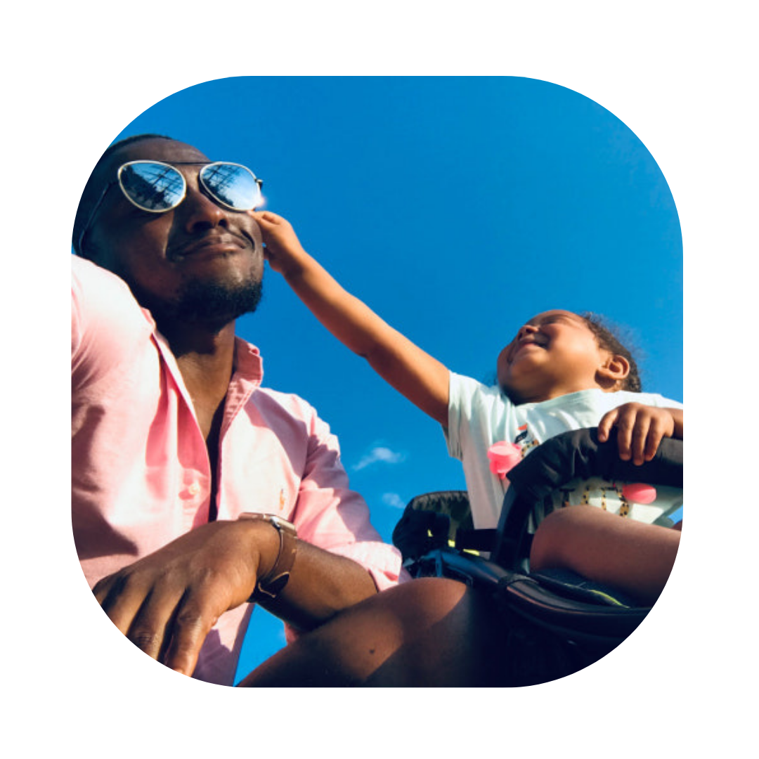 Father and son. Parent of a Child Visa UK