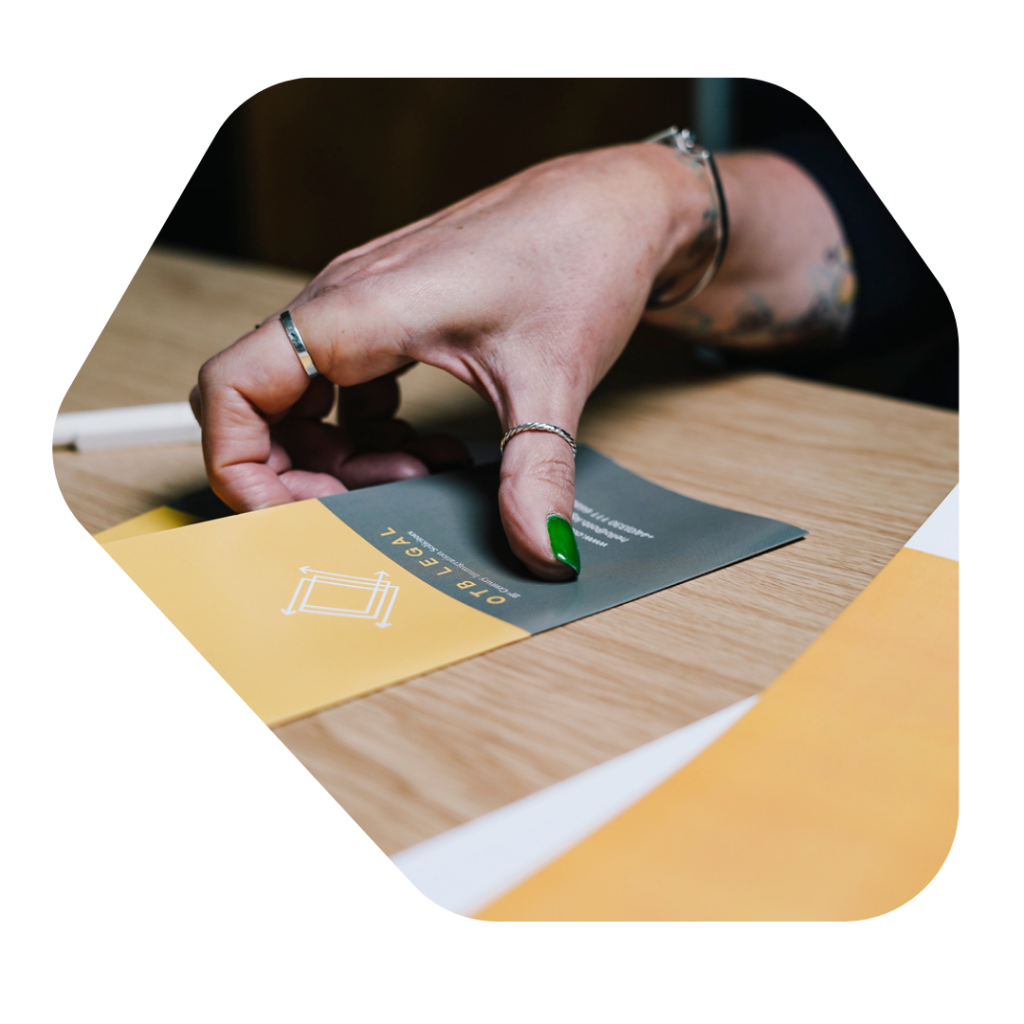 OTB Legal Leaflets on desk for Innovator Founder Visa Solicitors