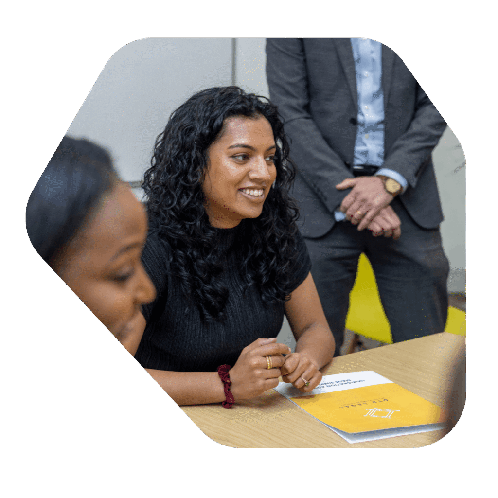 Female Solicitor Smiling. Registration as a British Citizen Appointment