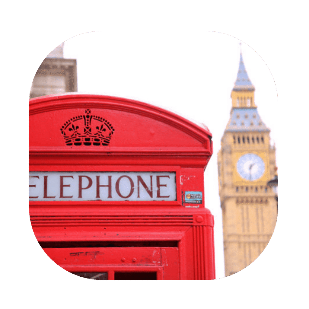 red telephone booth in front of big ben