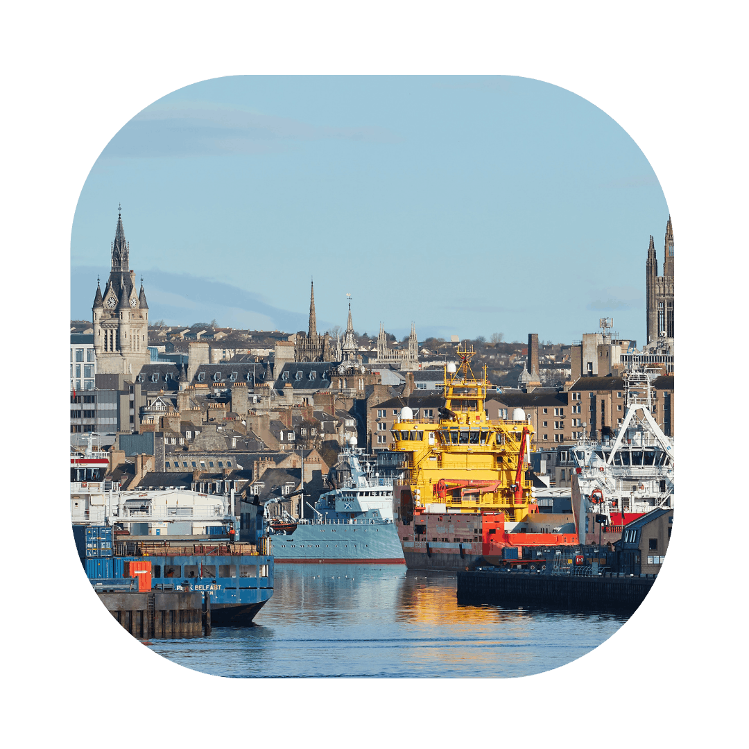 Aberdeen Harbour. Immigration Lawyer Aberdeen