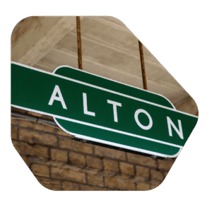 Panneau ferroviaire d'Alton. Avocat en immigration à Alton