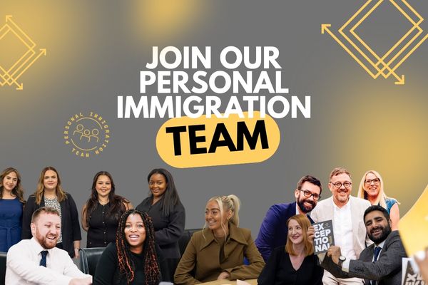 Vaga para Advogado de Imigração Pessoal em Londres