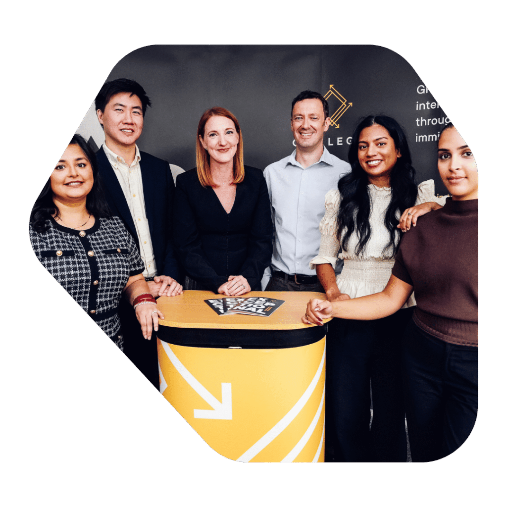 Immigration Lawyers London Team OTB Legal stood together