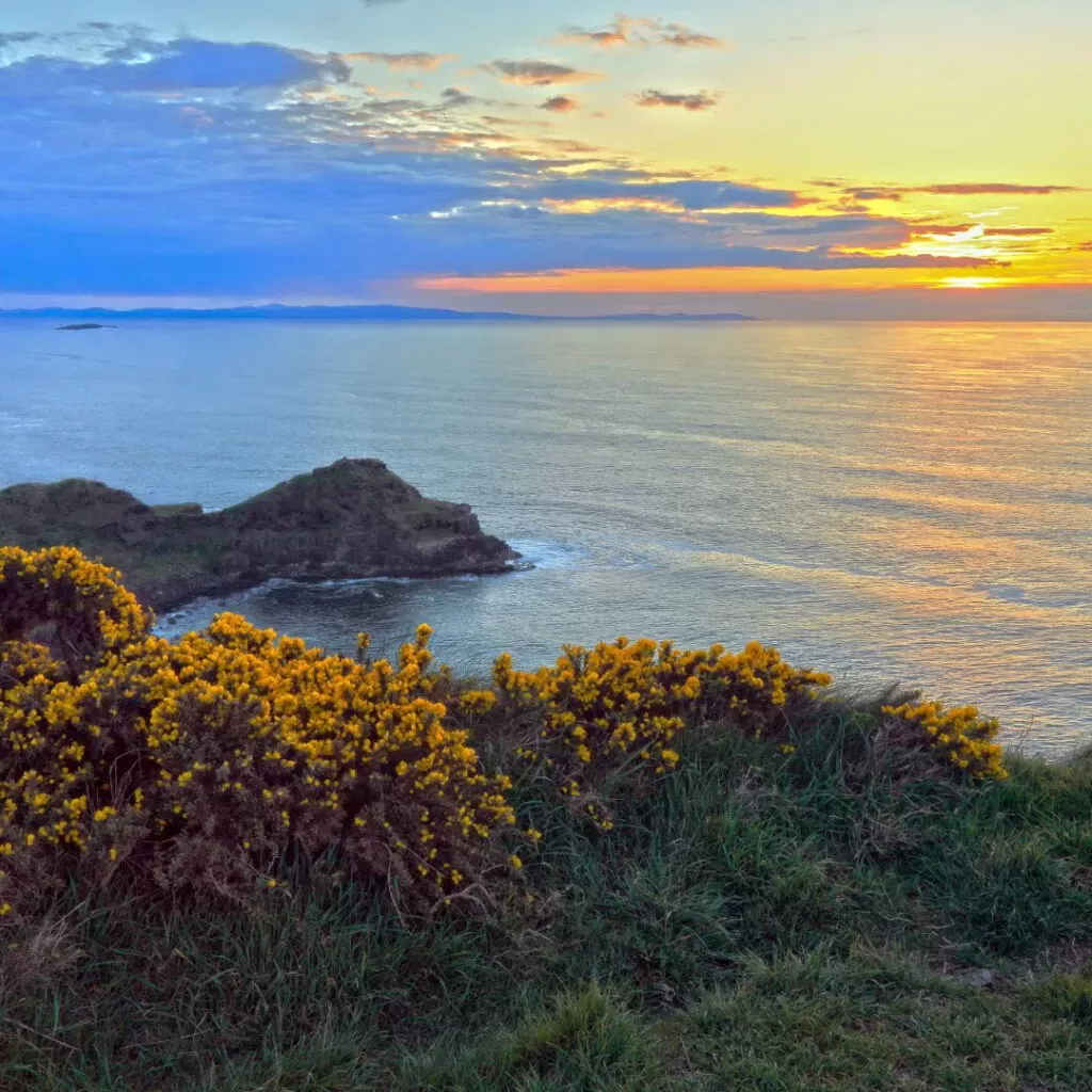 Costa pitoresca em Antrim. Advogado de imigração em Antrim